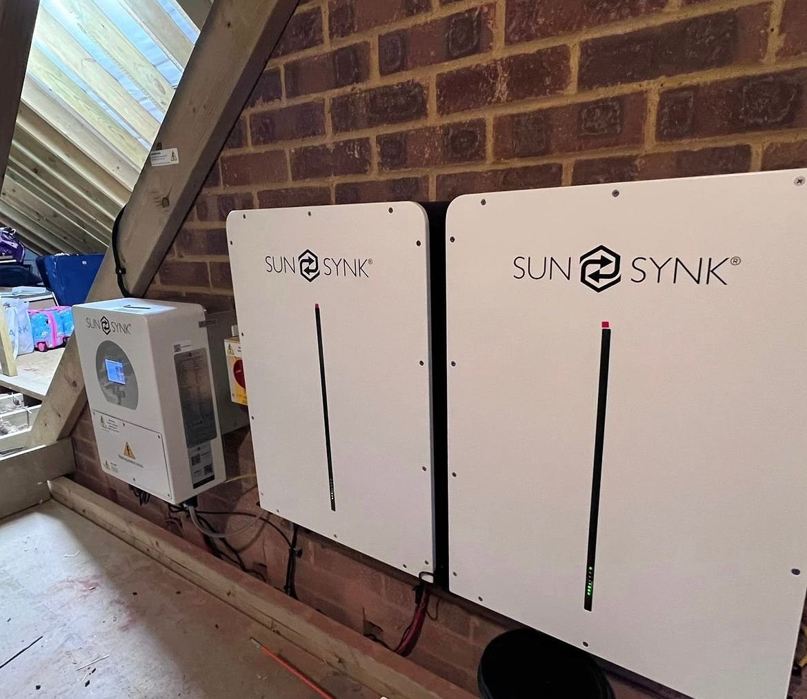 SunSynk Batterijopslag Installatie